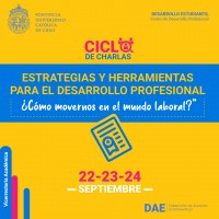 Charla "Redes profesionales: ¿Cómo construirlas y potenciarlas?"